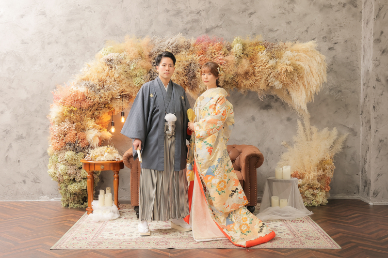 2着目は和装で撮影しました✾