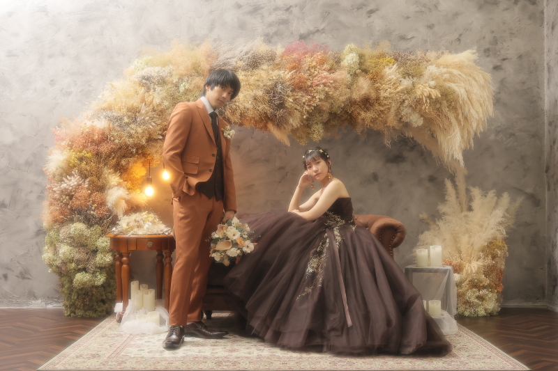 ドライフラワーのセット