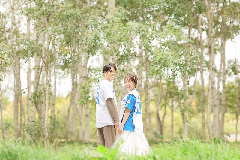 お持ち込みいただいた小物と共に