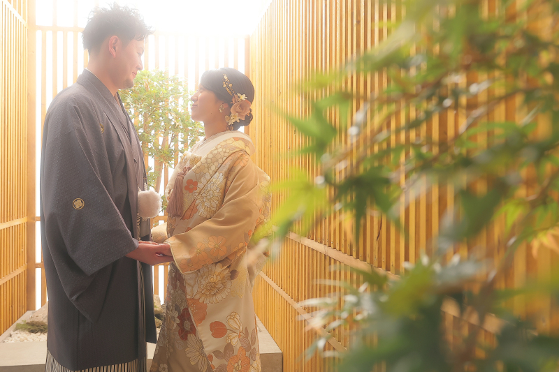 和装でも撮影しました!