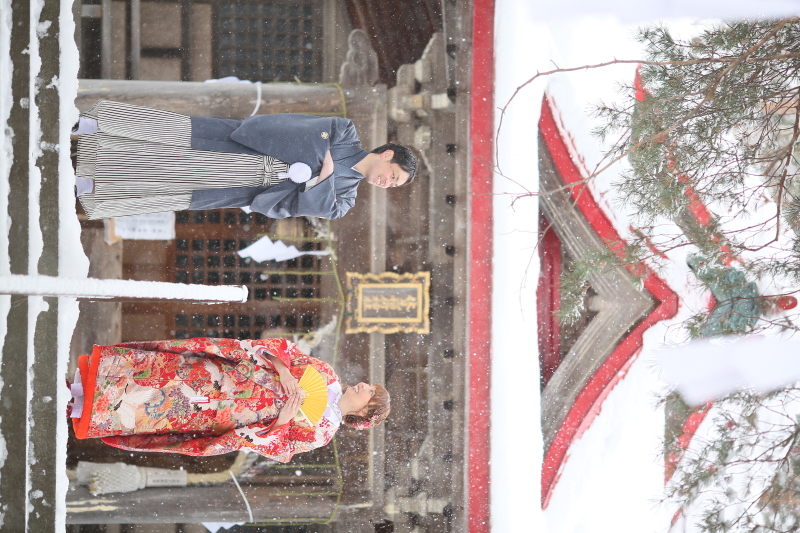 定番！神社前☆