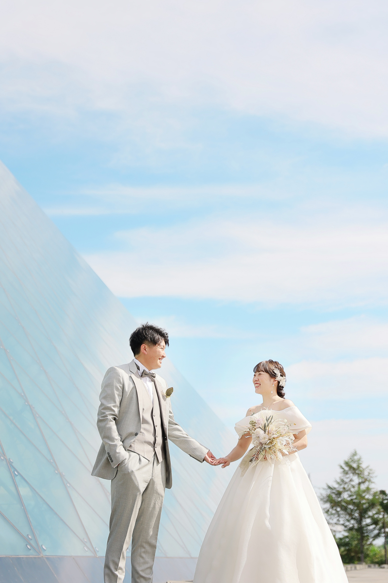 仲良く手を繋いで♩