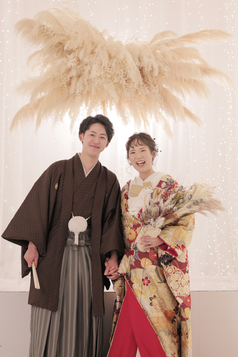 にっこりと笑顔のショット!