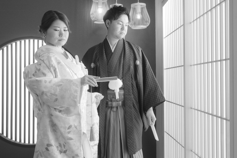 和装ならではの空気感で・・