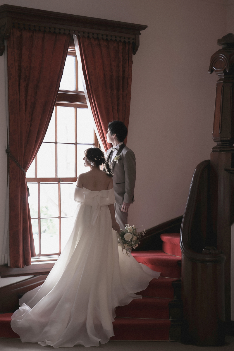 歴史的な洋館でレトロウェディング