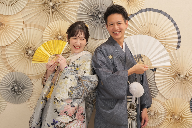 和装にチェンジ!