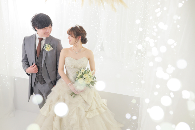 真っ白の空間で・・