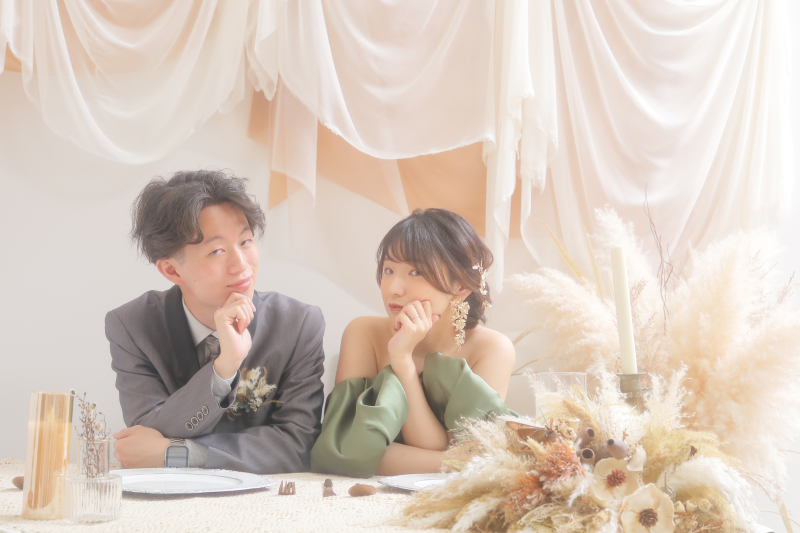 ふんわりと柔らかい空間の中で・・