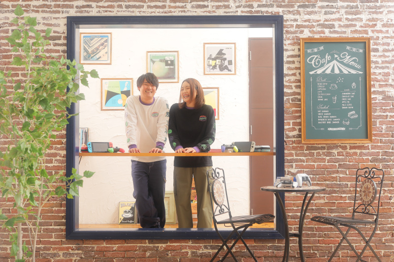 オシャレなカフェで♪