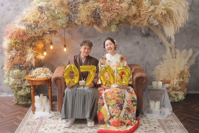 お持込みのバルーンと