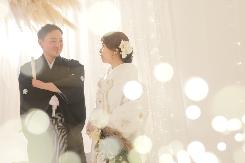 フェアリーライトでふんわりと