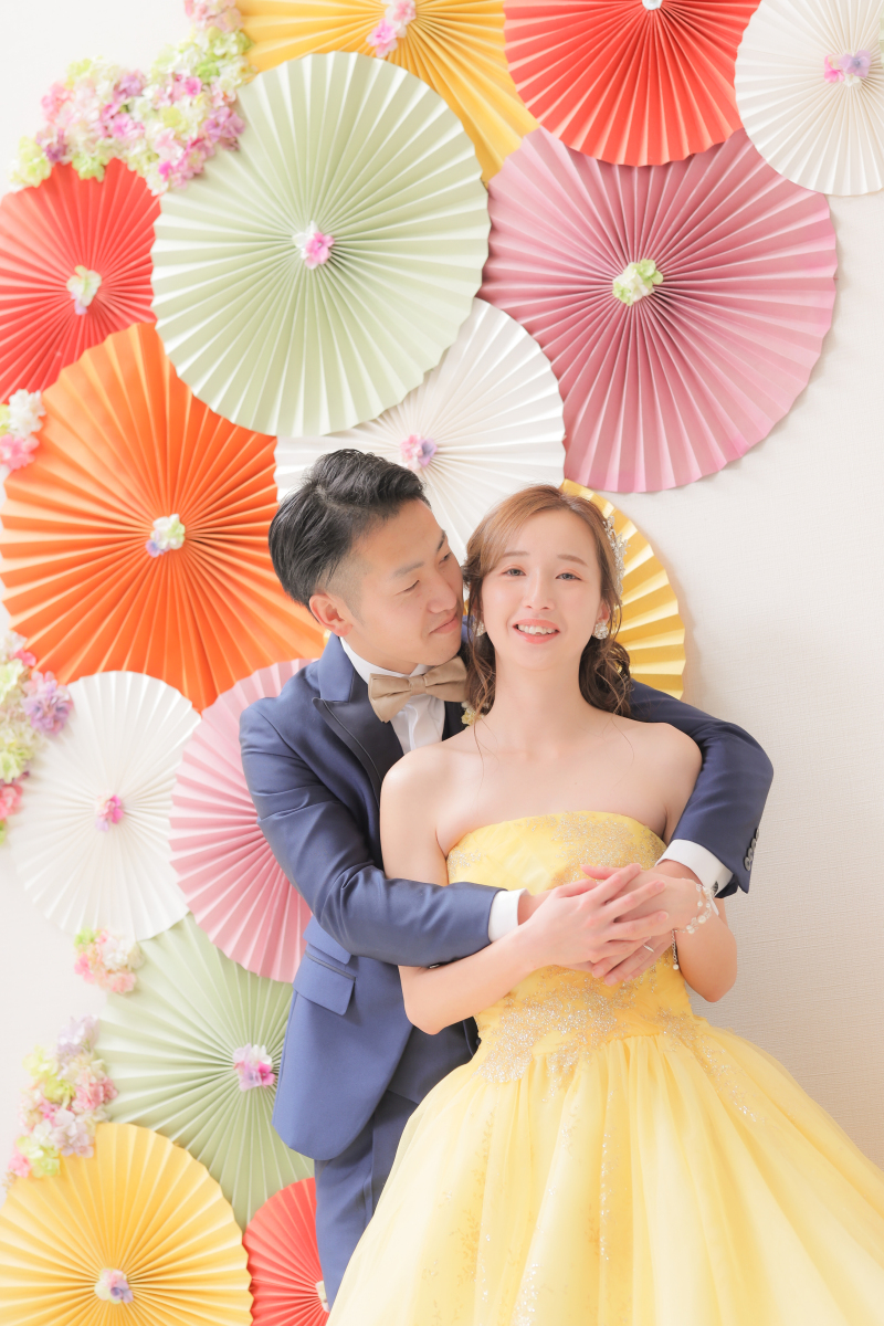 後ろからギューッ♡