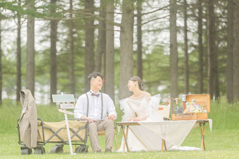 持込みのキャンプ道具と一緒に