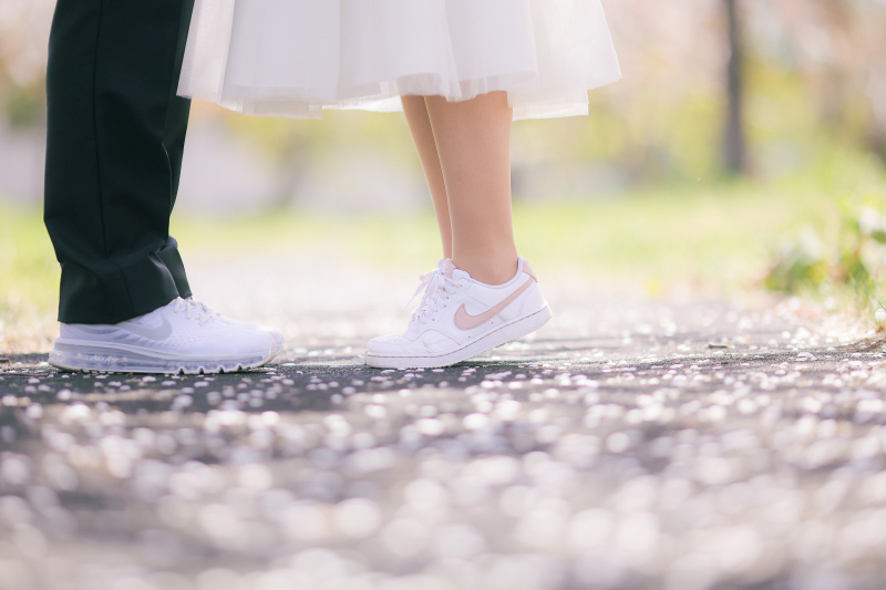おしゃれなスニーカーも♪