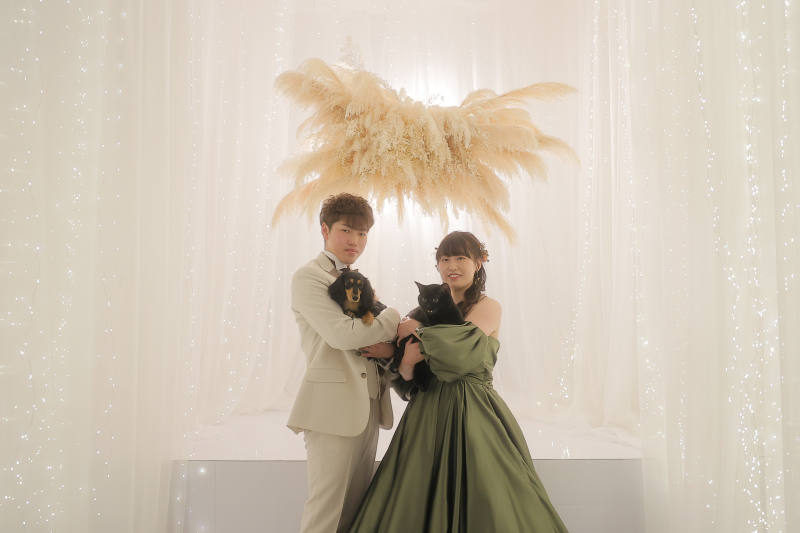 【スタジオ】ワンちゃんねこちゃんと一緒に♪