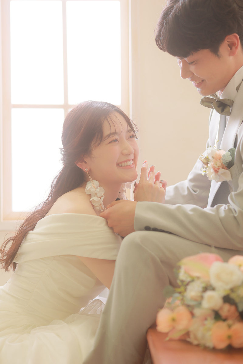 向かい合わせで・・