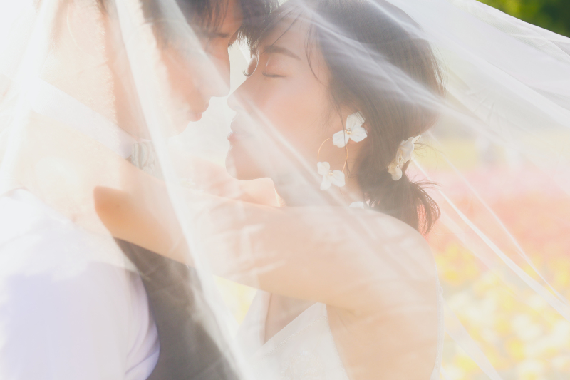 ぐーっと寄った印象的なお写真