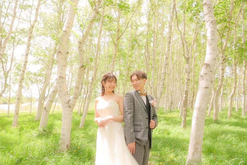 北海道ならではの景色で