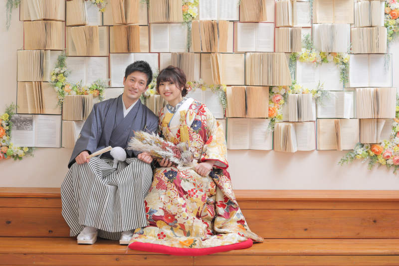 写真映え◎の色打掛け❁