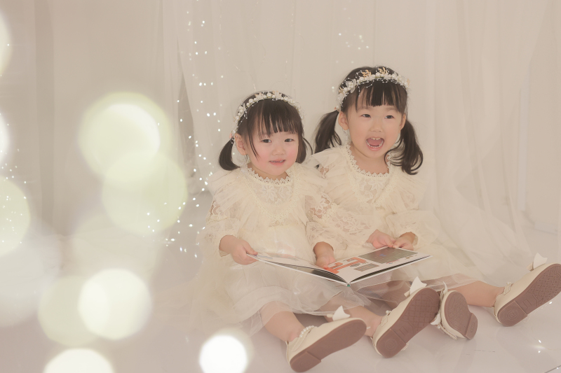 お子さま二人でも