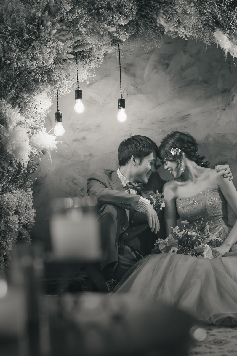 モノクロで大人な空気感で