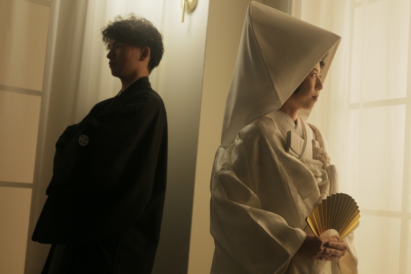 凛とした立ち姿