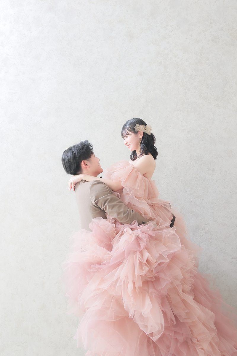 最後は抱き上げショットで撮影終了⚘