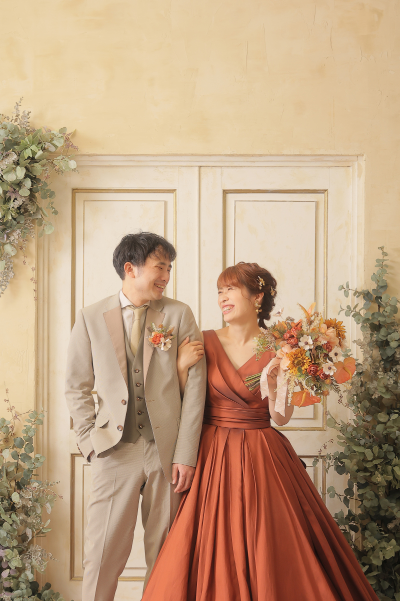 カラードレスにチェンジ!