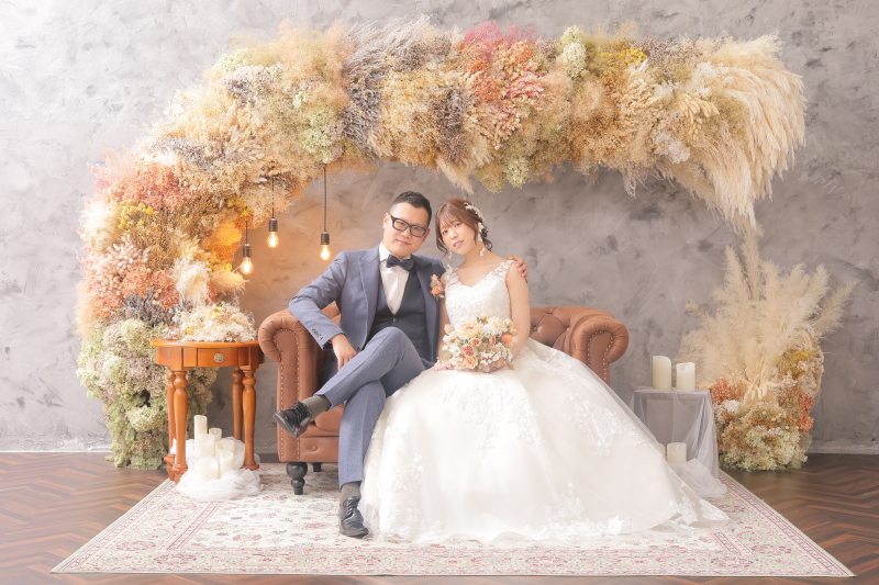 洋装から撮影スタート♪