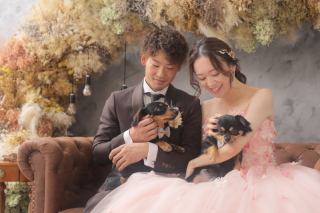 洋装2着スタジオ