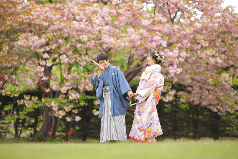 仲良く手つなぎ♪