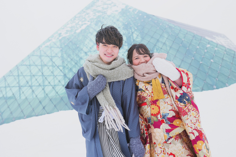 ラストはガラスのピラミッドと!