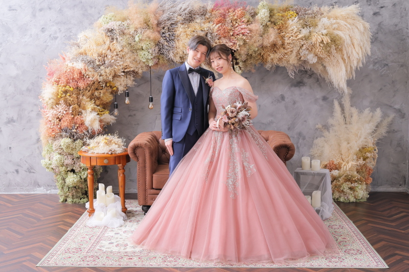 カラードレスに衣装チェンジ!