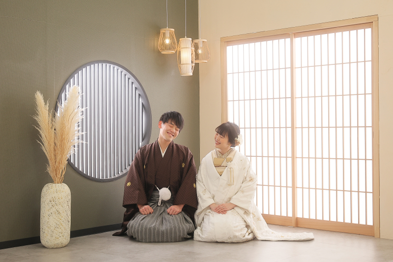 ふんわりと正座ショット