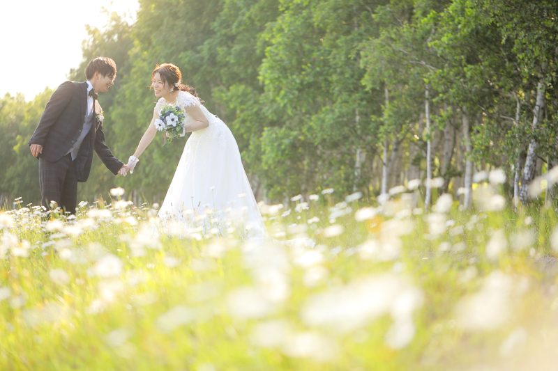 可愛い手繋ぎショット