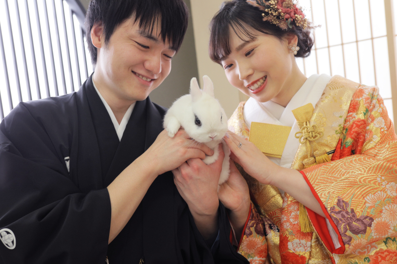 かわいいうさちゃんと♪