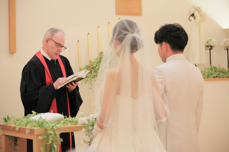 挙式ならではのシーン