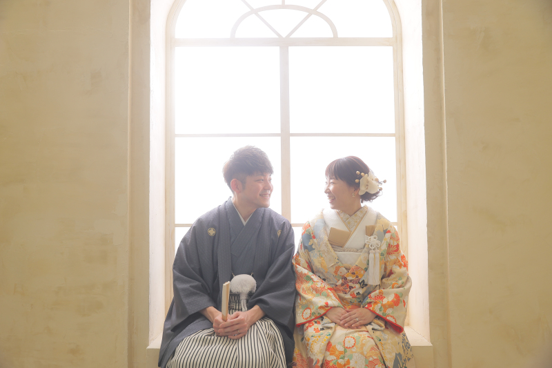 仲良く座って談笑中❁