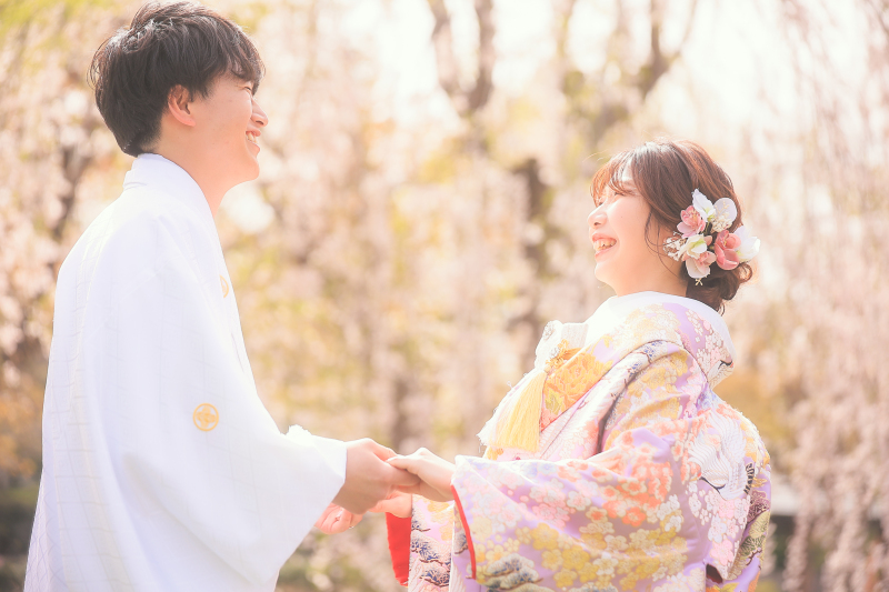 手を繋いで楽しく♪