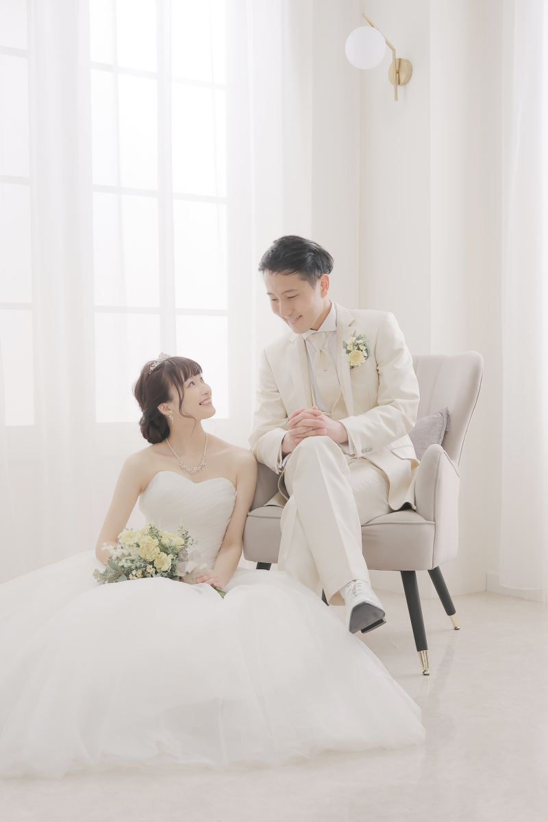 2着目はウェディングドレス