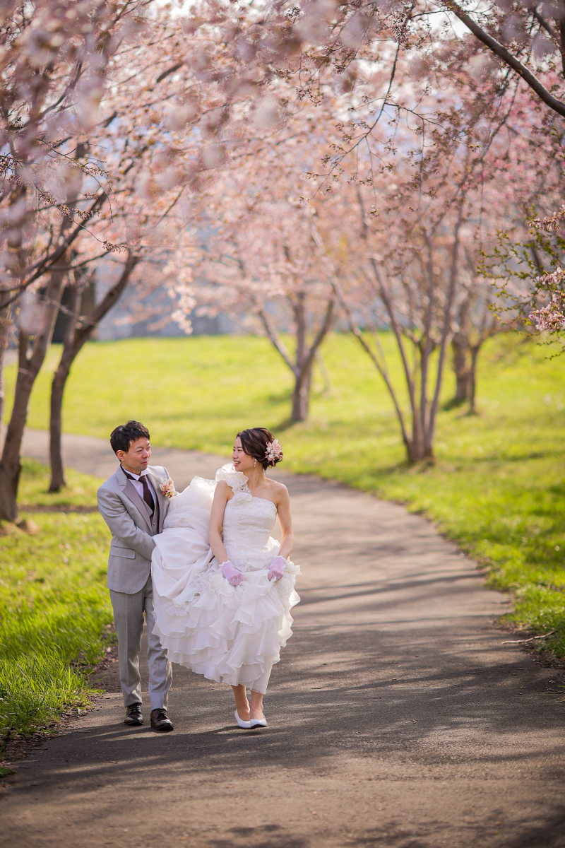 夕方のお散歩ショット☆