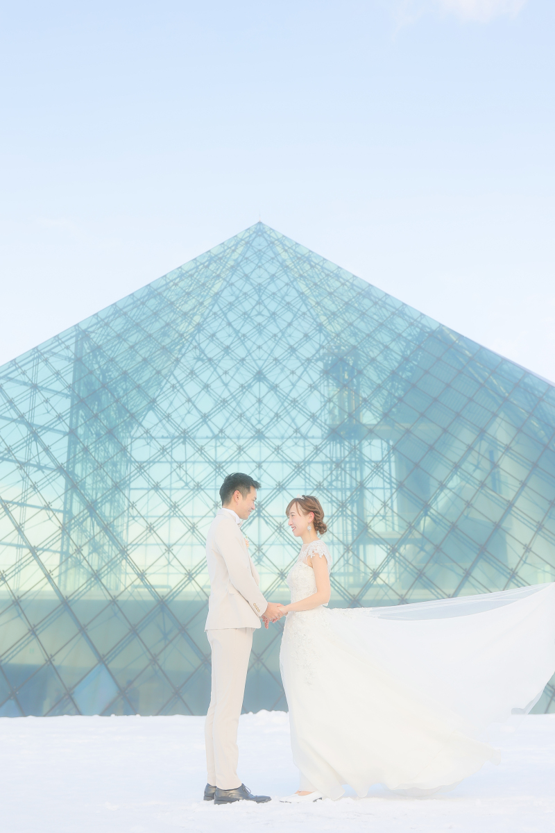 ガラスのピラミッド"HIDAMARI"