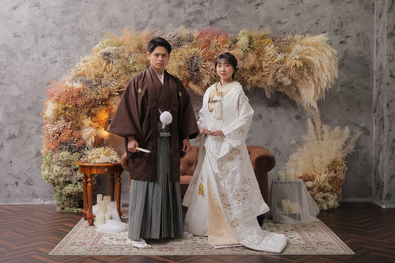 和装に着替えて♪