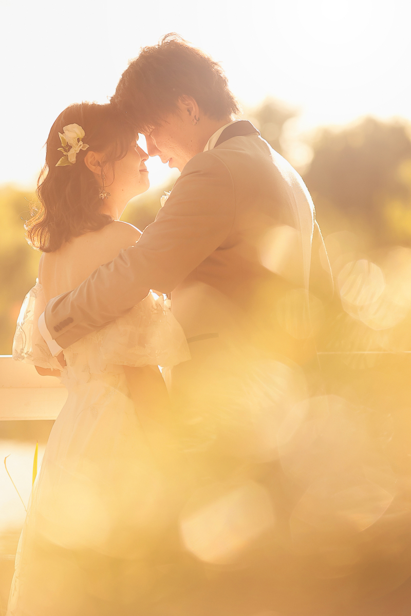 西日が良い時間帯で撮影できました◎