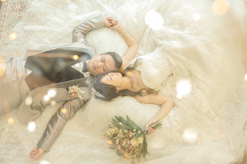 寝ころびショットも◎