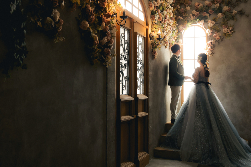 後ろ姿を幻想的に❁