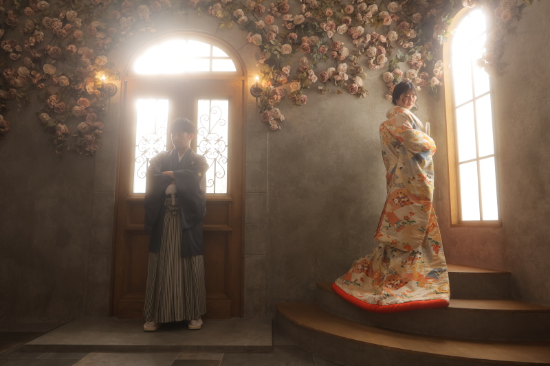 ロマンチックな雰囲気で