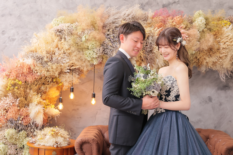 お花を見つめて♡