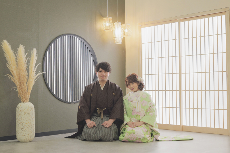 定番正座ショット