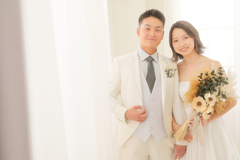 ぎゅっと寄り添って